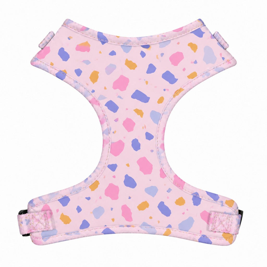 Pink Terrazzo Adjustable Harness