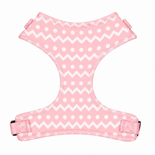Pink Zig-Zag & Polka Dot Adjustable Harness